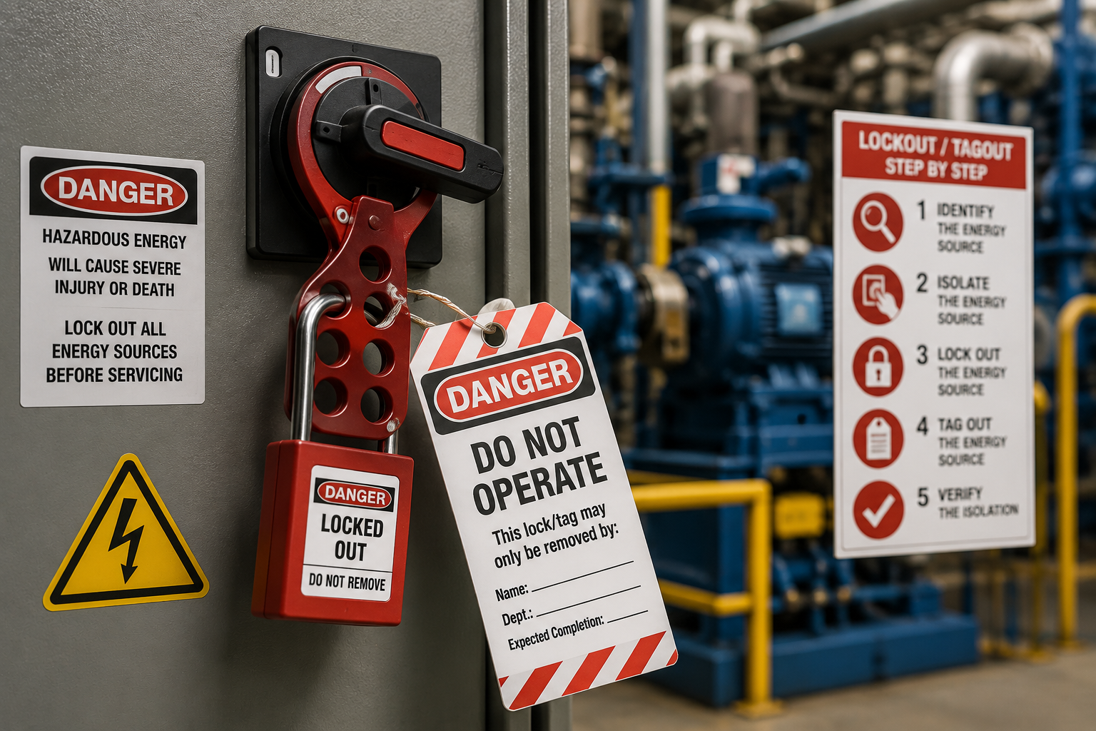 Lockout/Tagout (Control of Hazardous Energy)